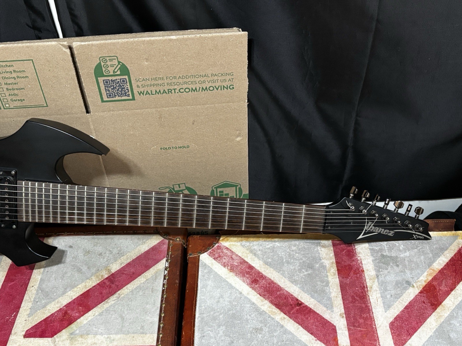 Ibanez XG307-BKF Glaive Black Flat Electric Guitar