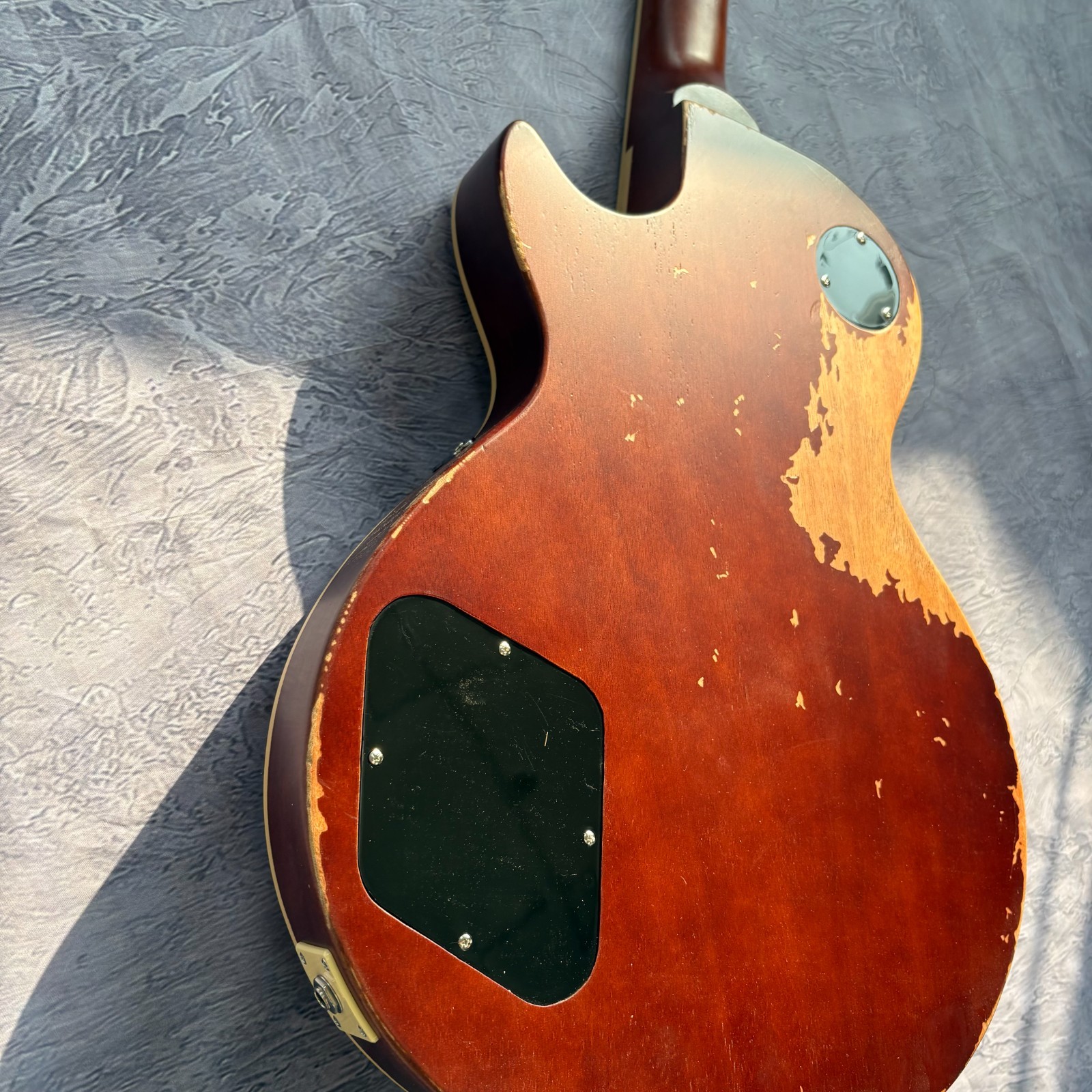 Honey Burst Vintage LP Style Electric Guitar Rosewood Fingerboard Fixed Bridge