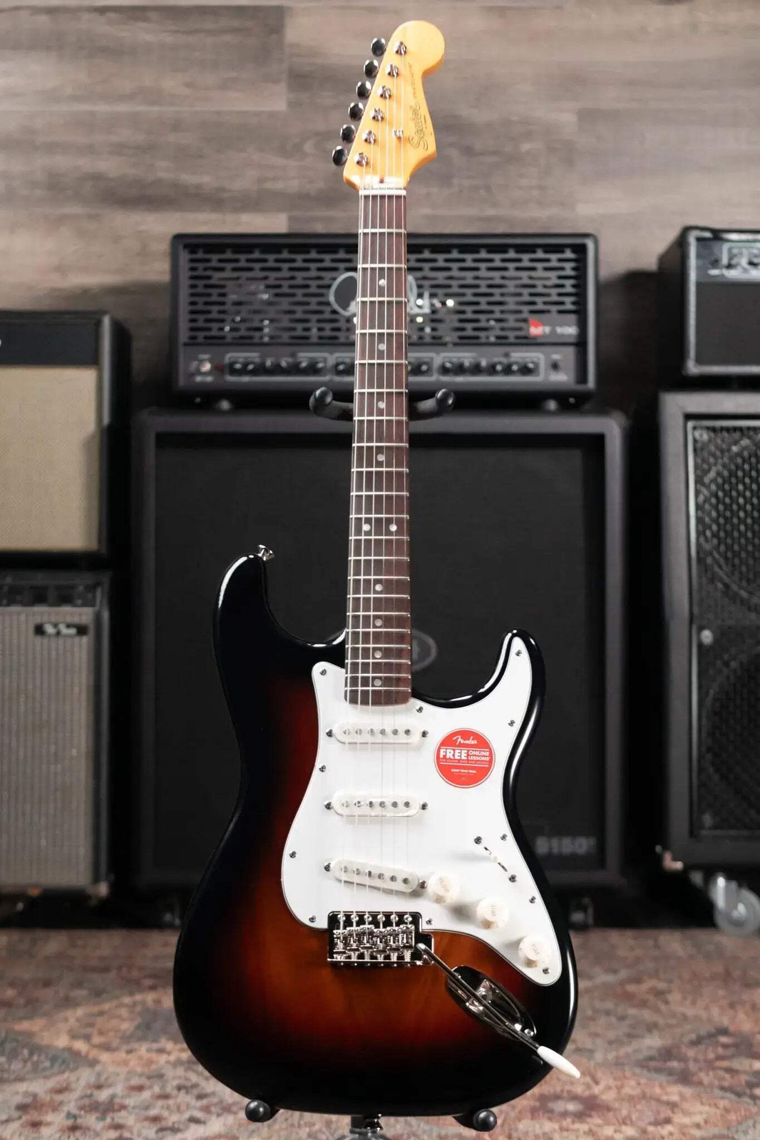 Squier Classic Vibe ’60s Stratocaster Electric Guitar – 3-Color Sunburst