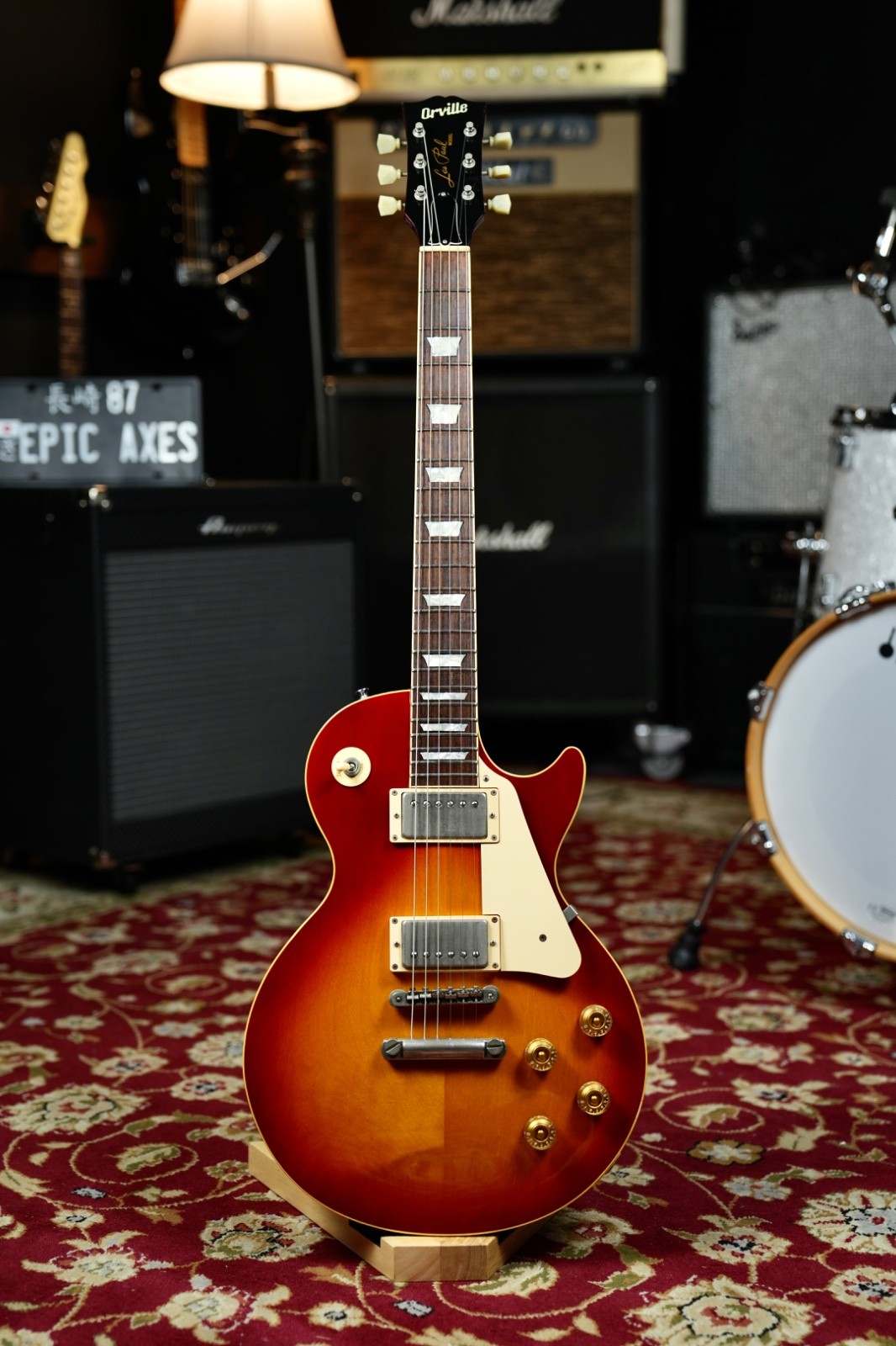 1994 Orville Les Paul Standard LPS, Made in Japan, Fujigen – Cherry Sunburst