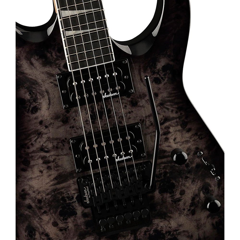 Jackson JS Series Dinky JS32 DKAP Electric Guitar Trans Black Poplar
