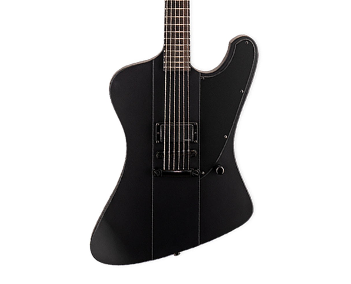 ESP LTD Phoenix Black Metal Electric Guitar – Black Satin – B-Stock