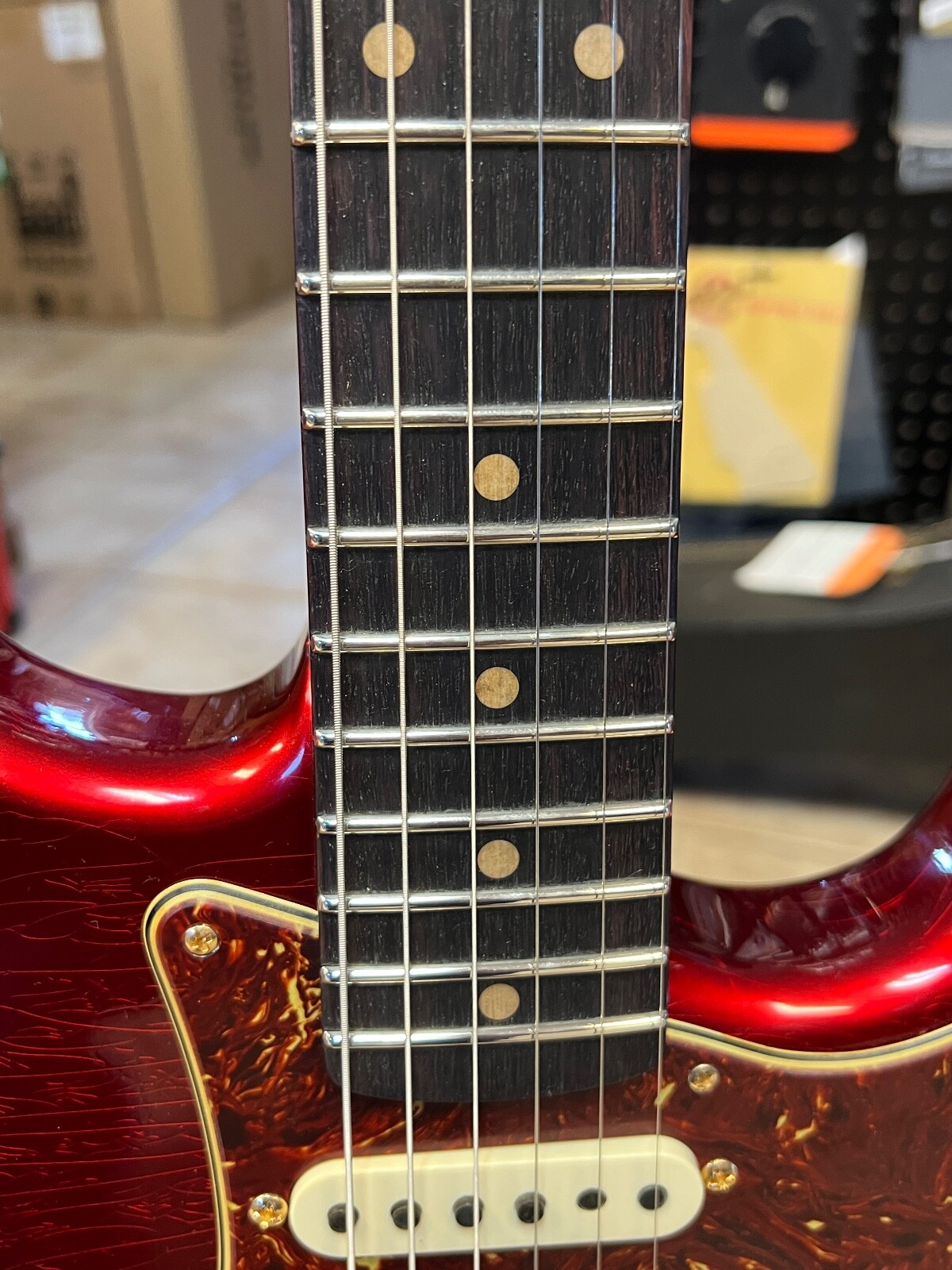 2023 Fender Custom Shop LTD 62 Stratocaster Closet Classic Aged Candy Apple Red