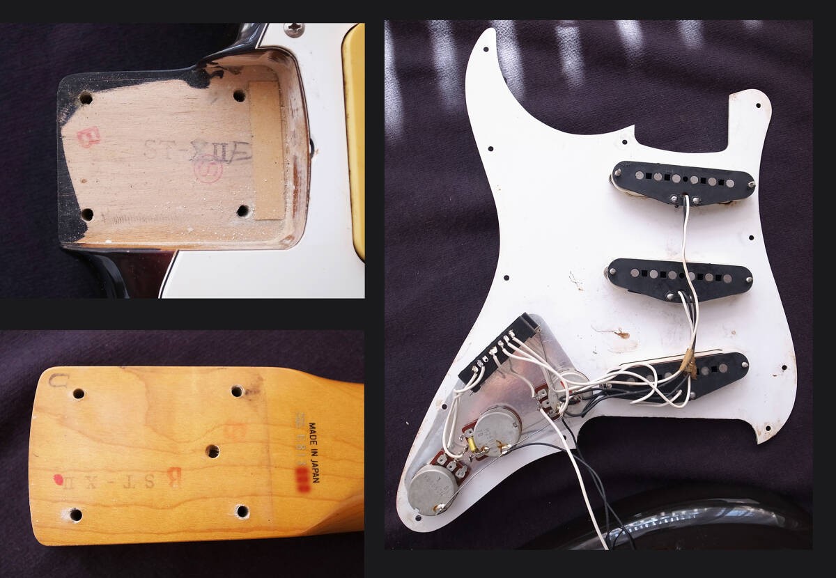 Electric Guitar Fender Stratocaster ST-XII 12 Strings Sunburst Made in Japan