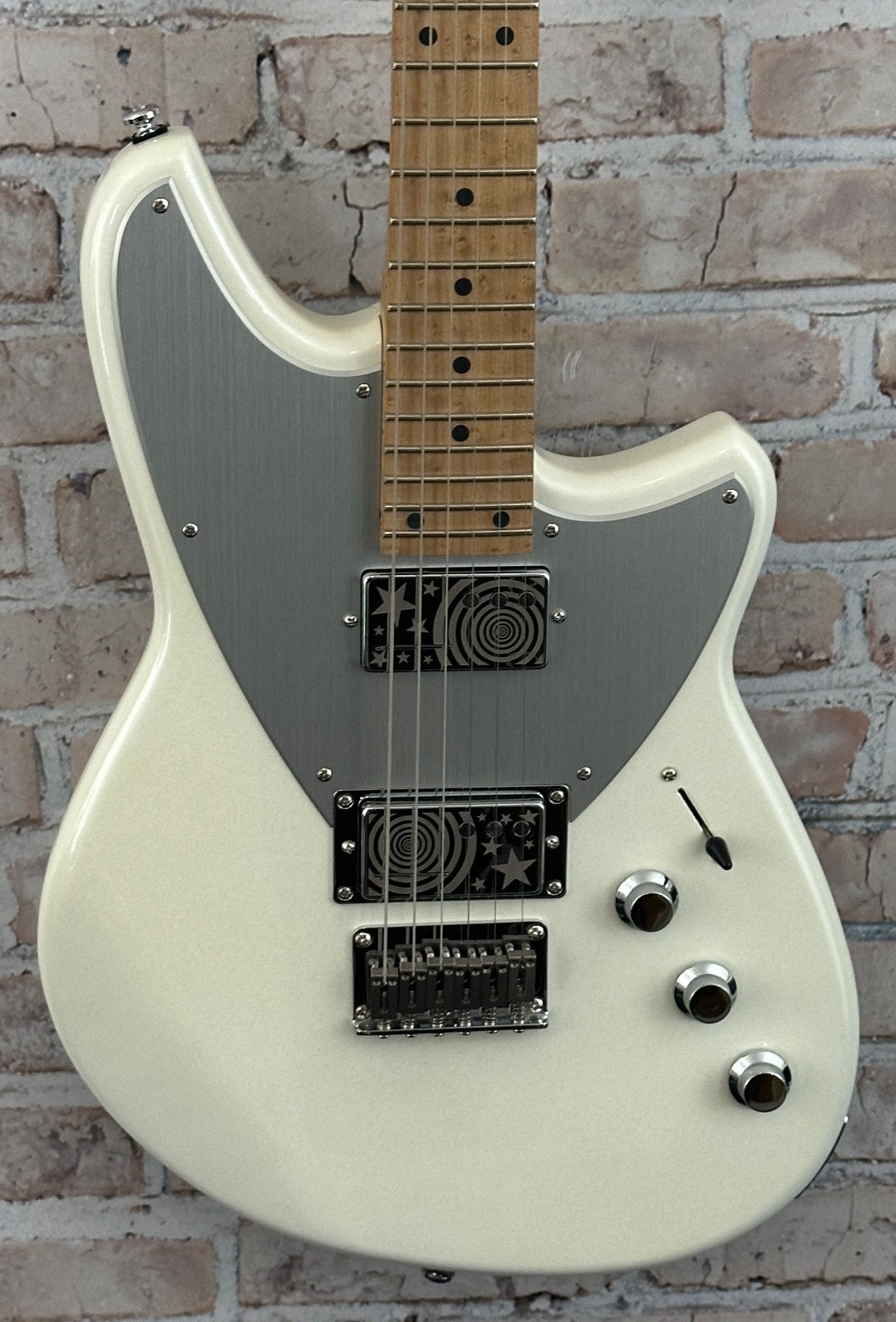 Reverend Billy Corgan Drop Z Signature – Pearl White