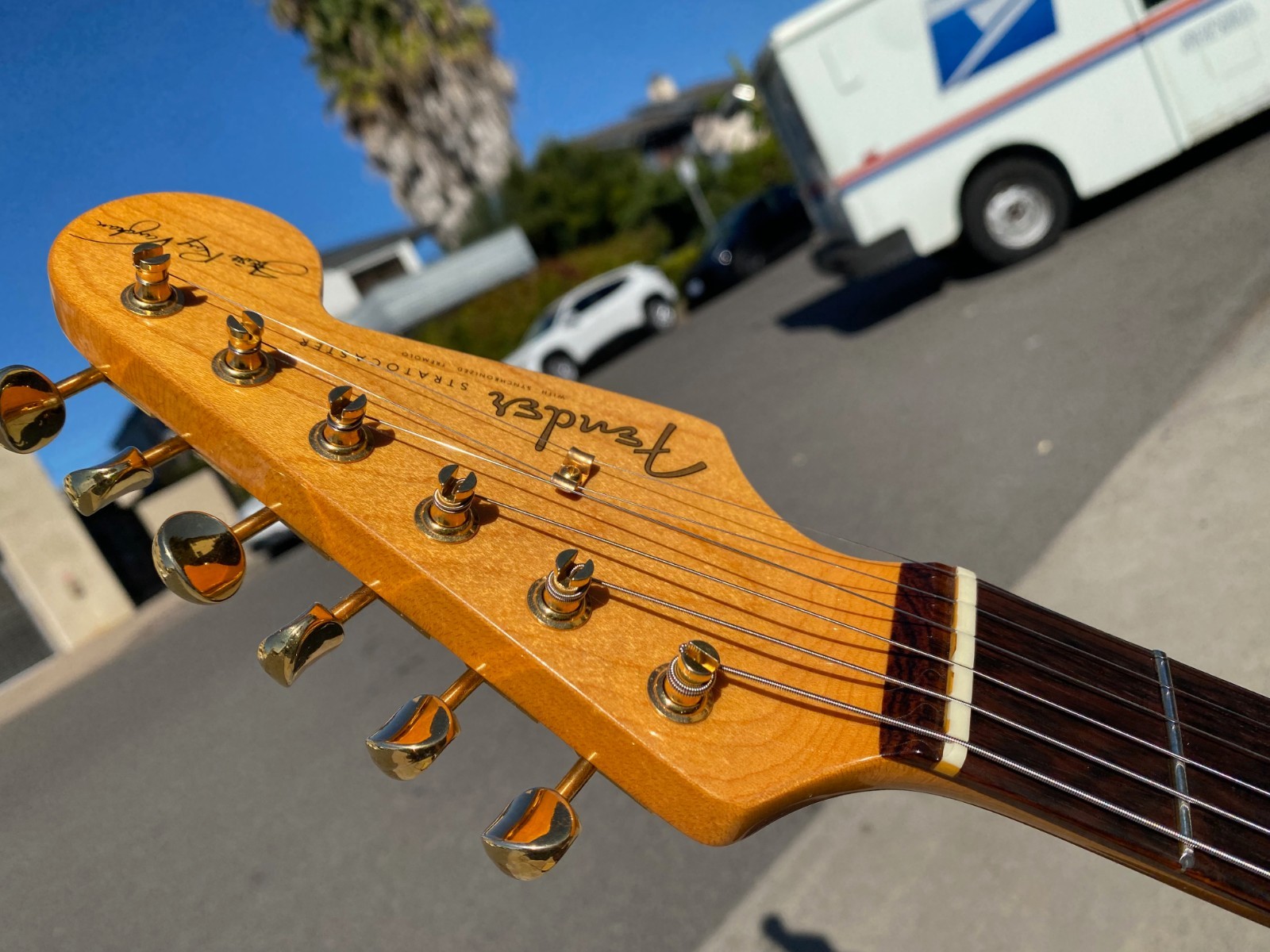 1992 Fender Stevie Ray Vaughan Stratocaster SRV 1st Year Brazilian w/ VIDEO