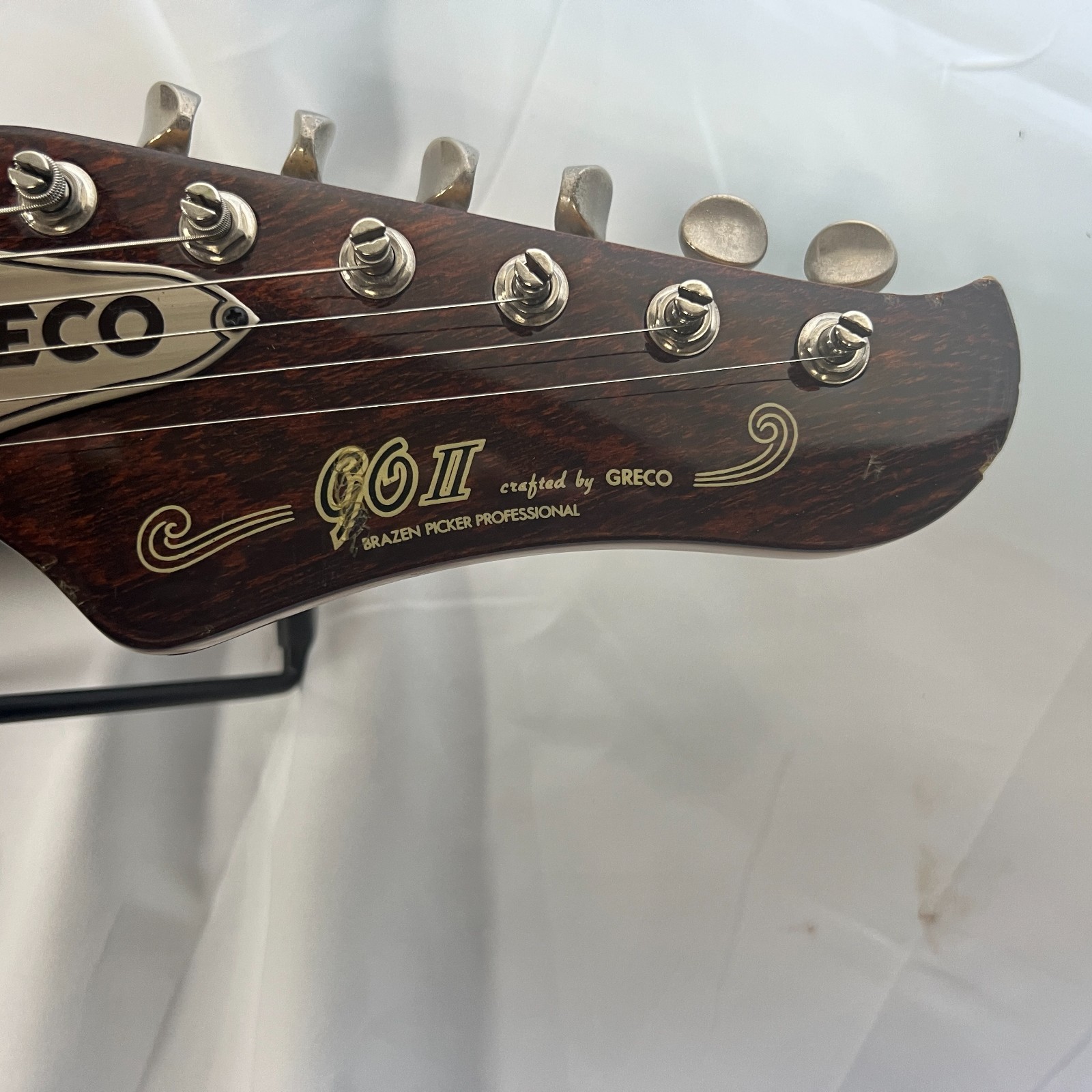 GRECO GO-II-750 NATURAL 1979 neck-through vintage guitar made in Japan