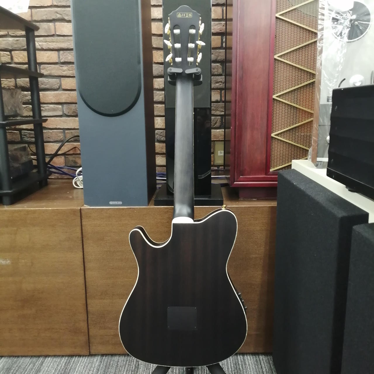 IBANEZ TOD10N-TKF Acoustic-Electric Nylon String Guitar w/ Case Tested TB03 22.0