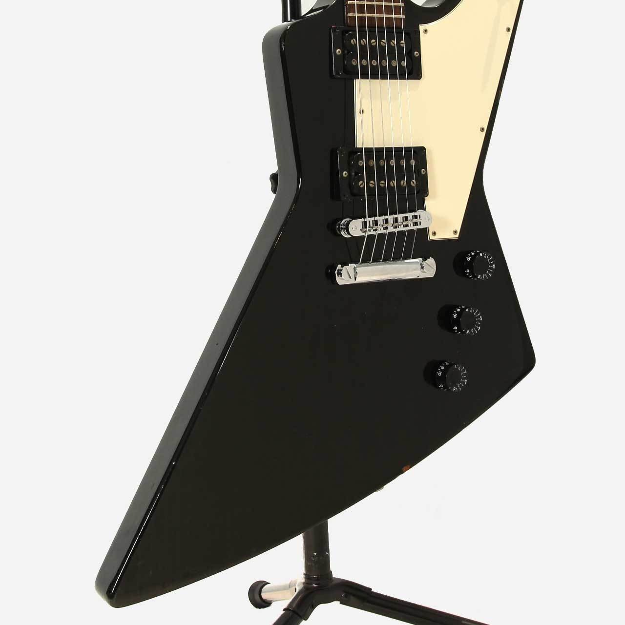 Gibson Explorer 76 Ebony 2004 496R 500T Mahogany With Hard Case USED