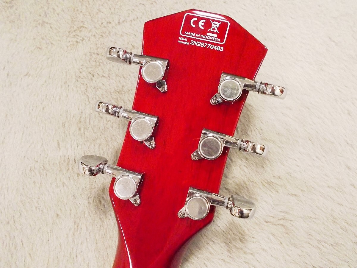 Semi-Acoustic Electric Guitar Sire Larry Carlton H7 STR Red 2N25770483