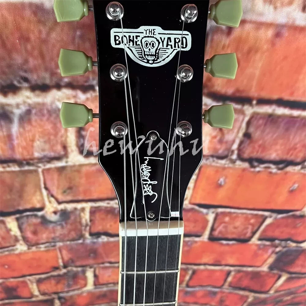 Joe Perry Boneyard Copy LP style Custom guitar w HSC Upgraded Duncan 59’ PAF’s