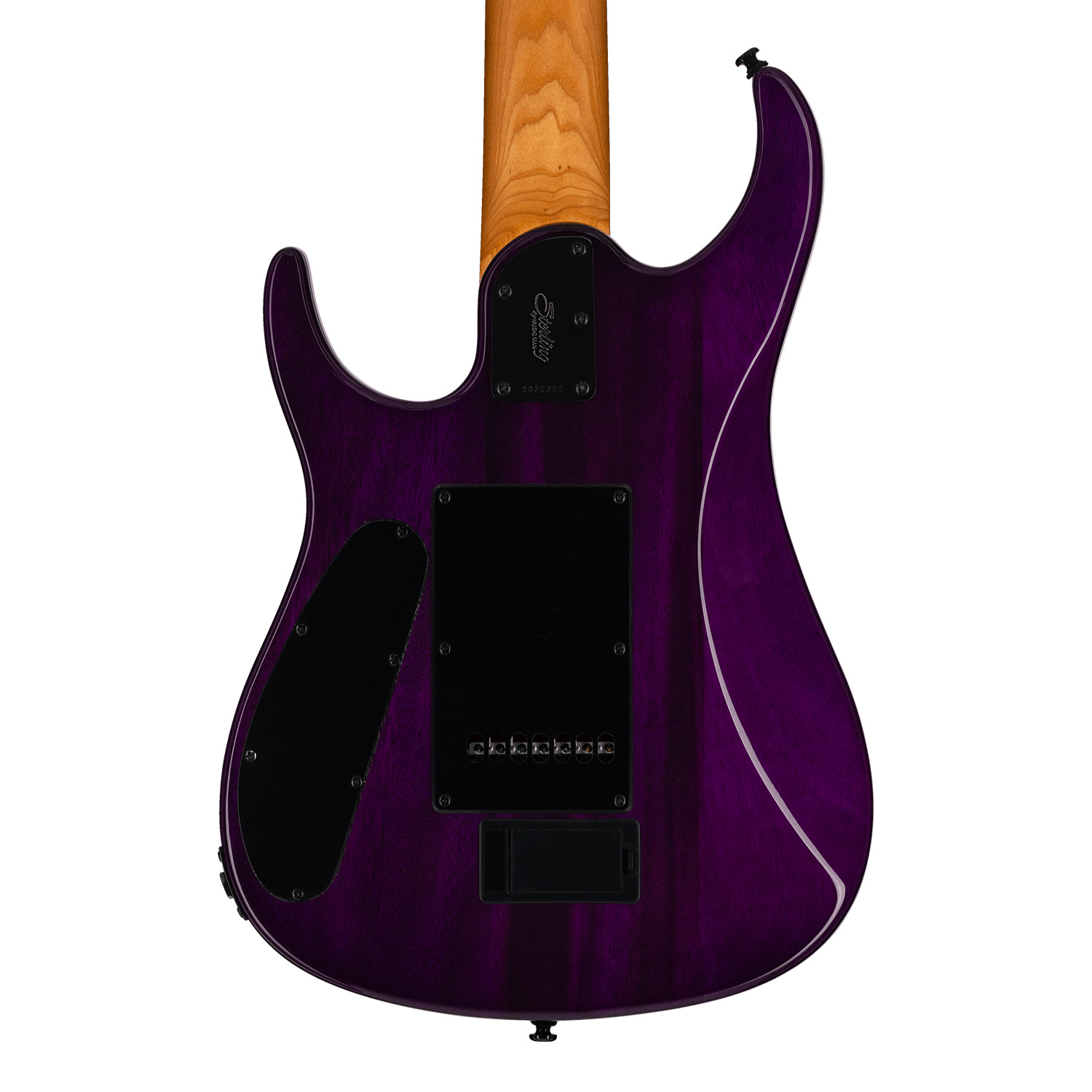 Sterling by Music Man JP157 DiMarzio Flame Maple – Purple Nebula – Open Box
