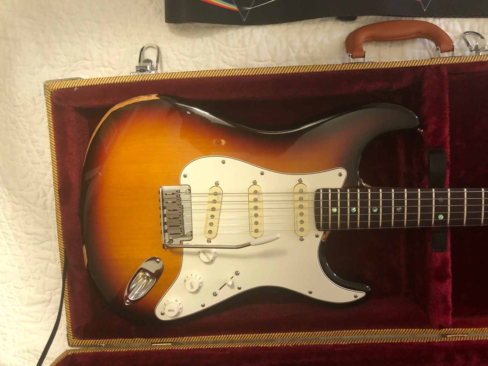 Fender American Deluxe Strat 2008 Body, 1998 American Standard Rosewood Neck