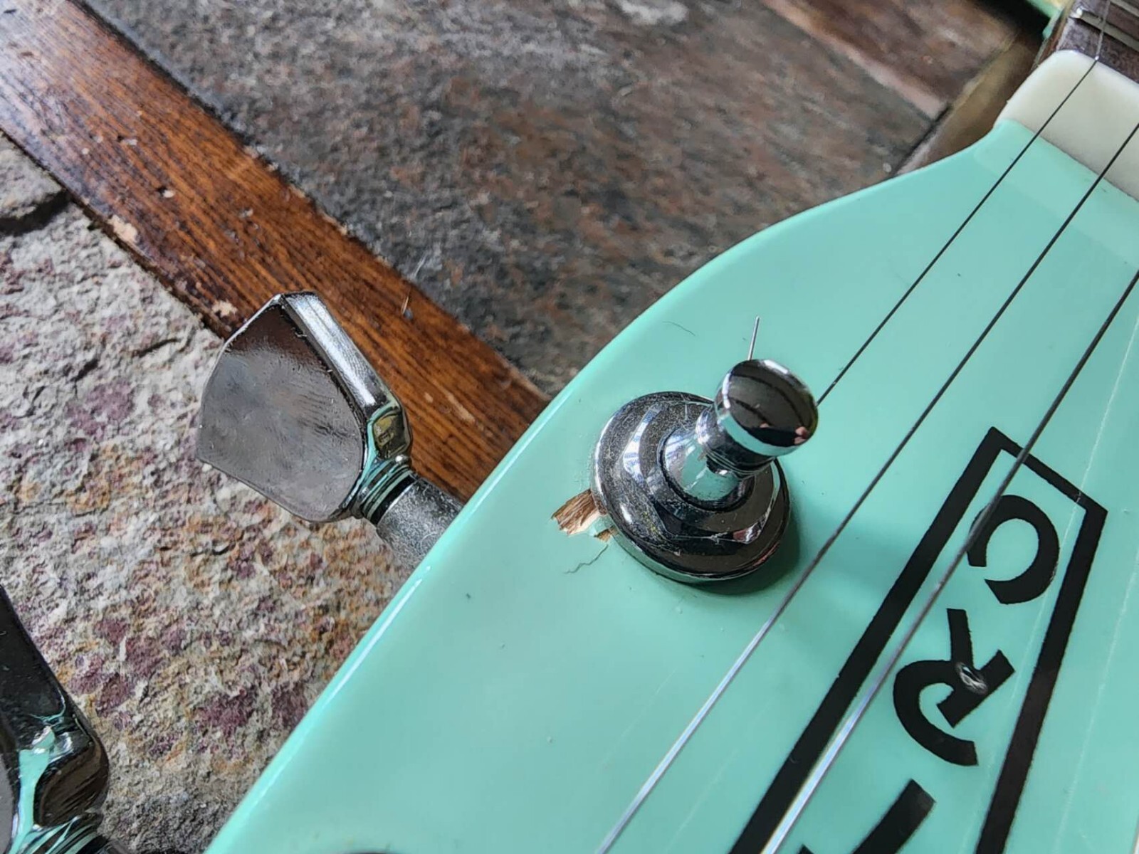 Danelectro U2 56 Reissue ’90s – seafoam green