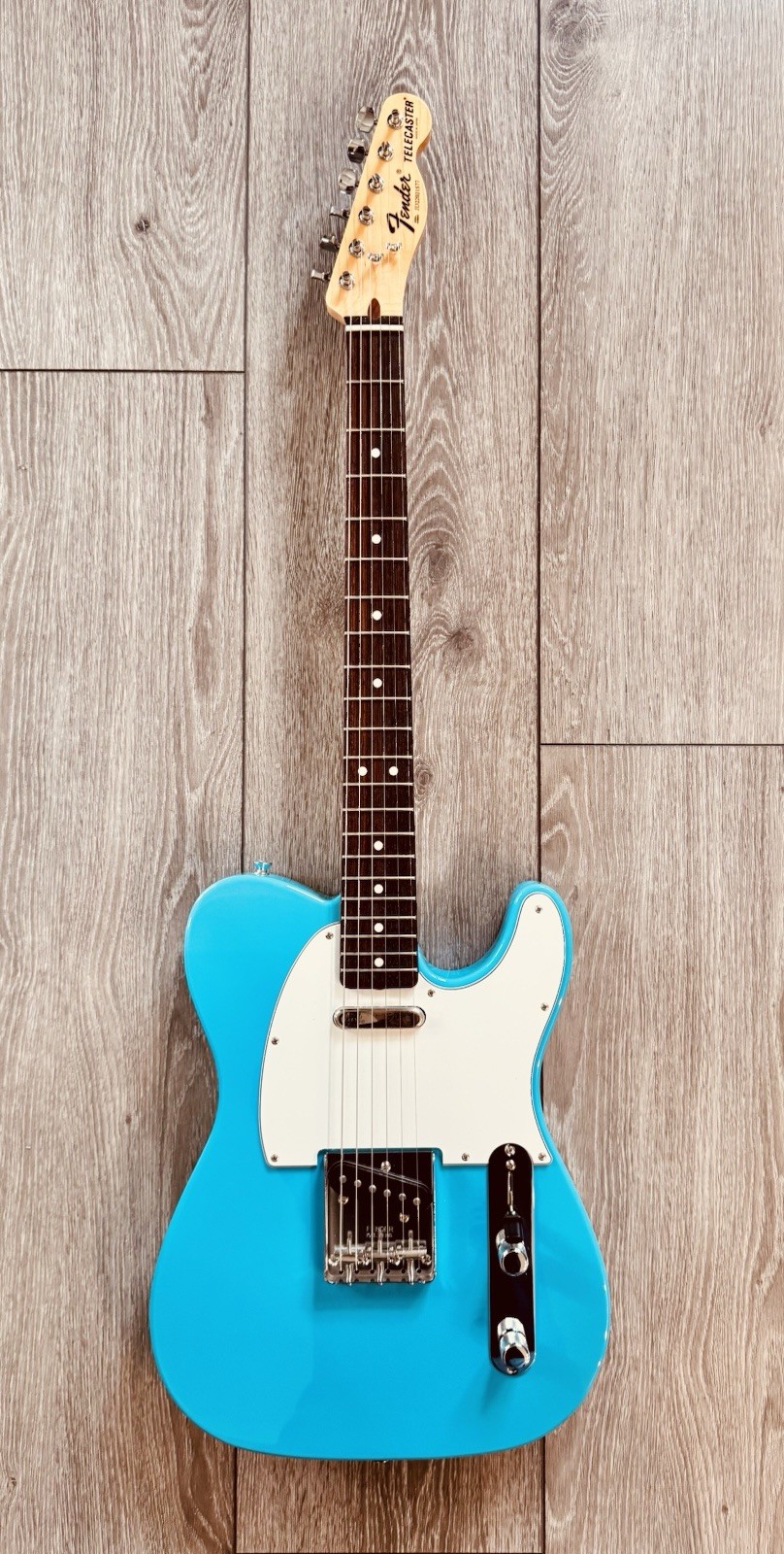Fender Made in Japan MIJ LTD International Color Telecaster Maui Blue NOS w Case