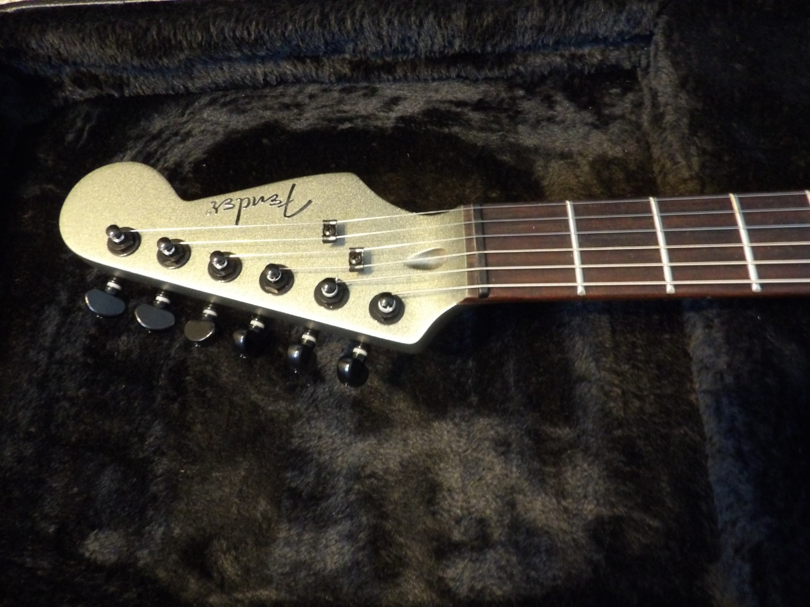 Fender Showmaster Single Humbucker – Pewter, with HSC