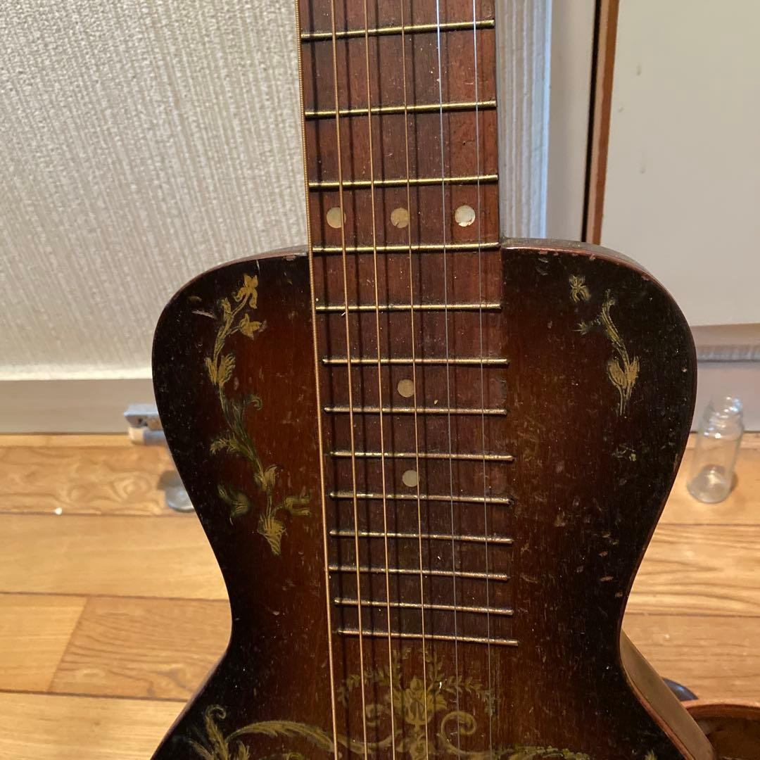 Electric Guitar Lap Steel Oahu Vintage 1930s Sunburst 6-String USAl
