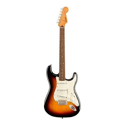 Squier by Fender Classic Vibe 60s Stratocaster 3-Tone Sunburst Electric Guitar