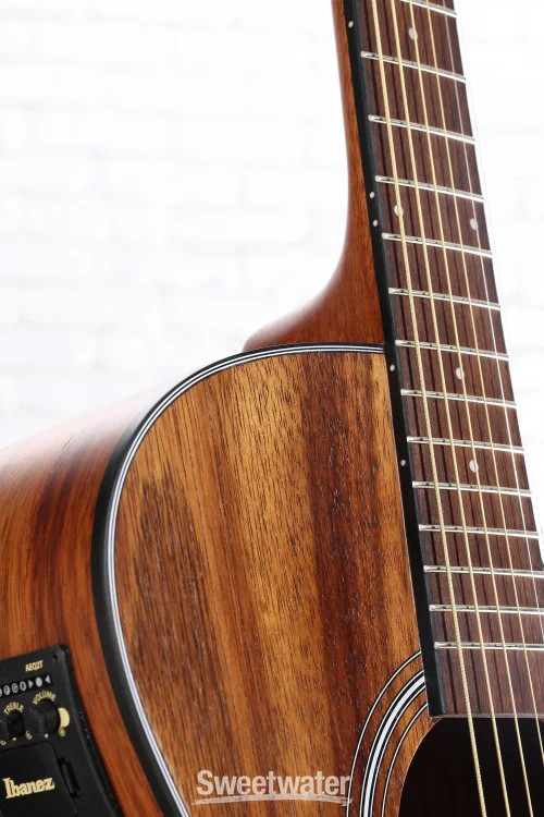 Ibanez PC50WSCE Acoustic-electric Guitar – Open-pore Natural