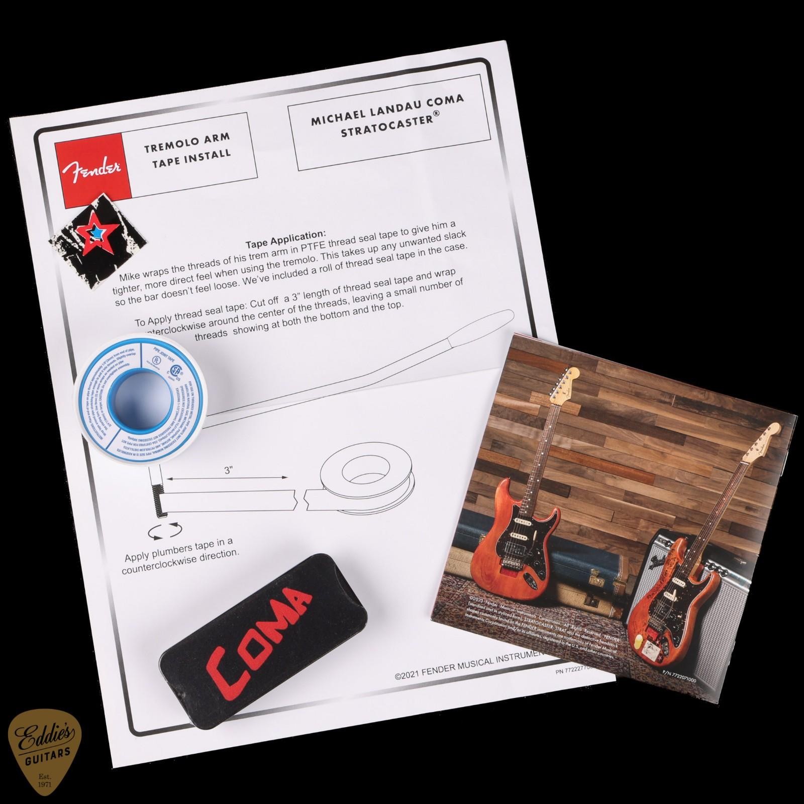 2024 – Fender Custom Shop Masterbuilt Michael Landau “Coma” Stratocaster Relic –