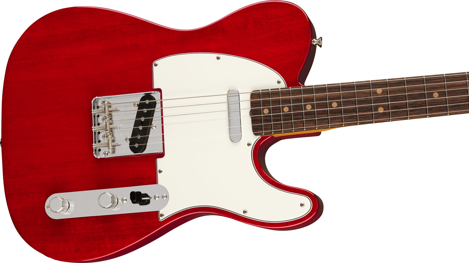 Fender American Vintage II 1963 Telecaster Rosewood Crimson Red Transparent