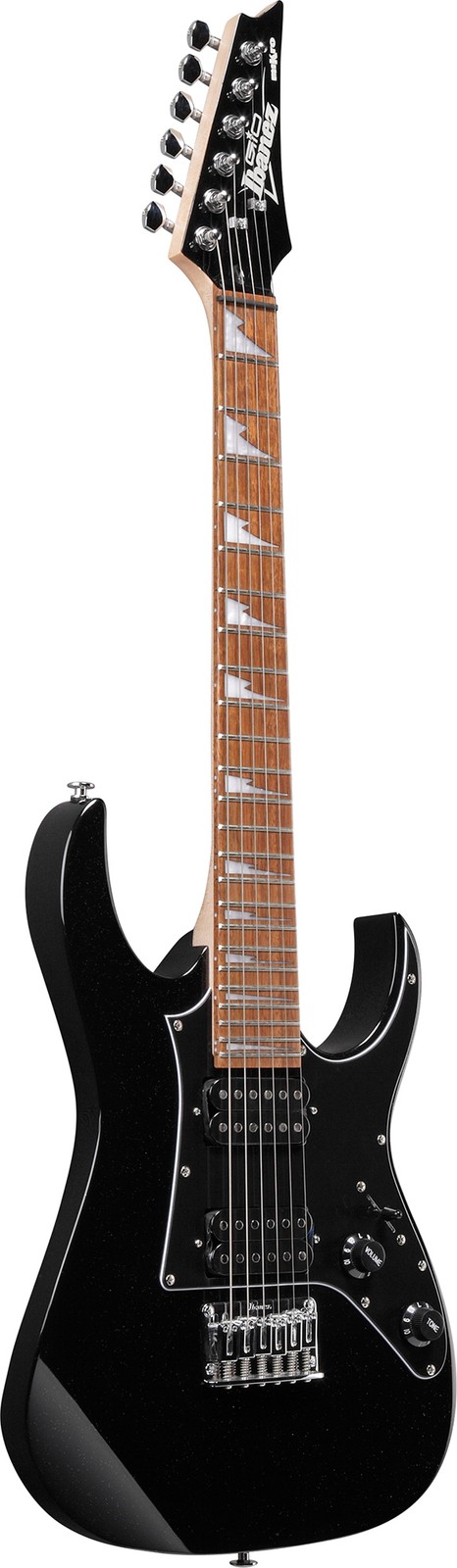 Ibanez GRGM21 RG Gio miKro Short-Scale Electric Guitar – Black Night w/ Gig Bag