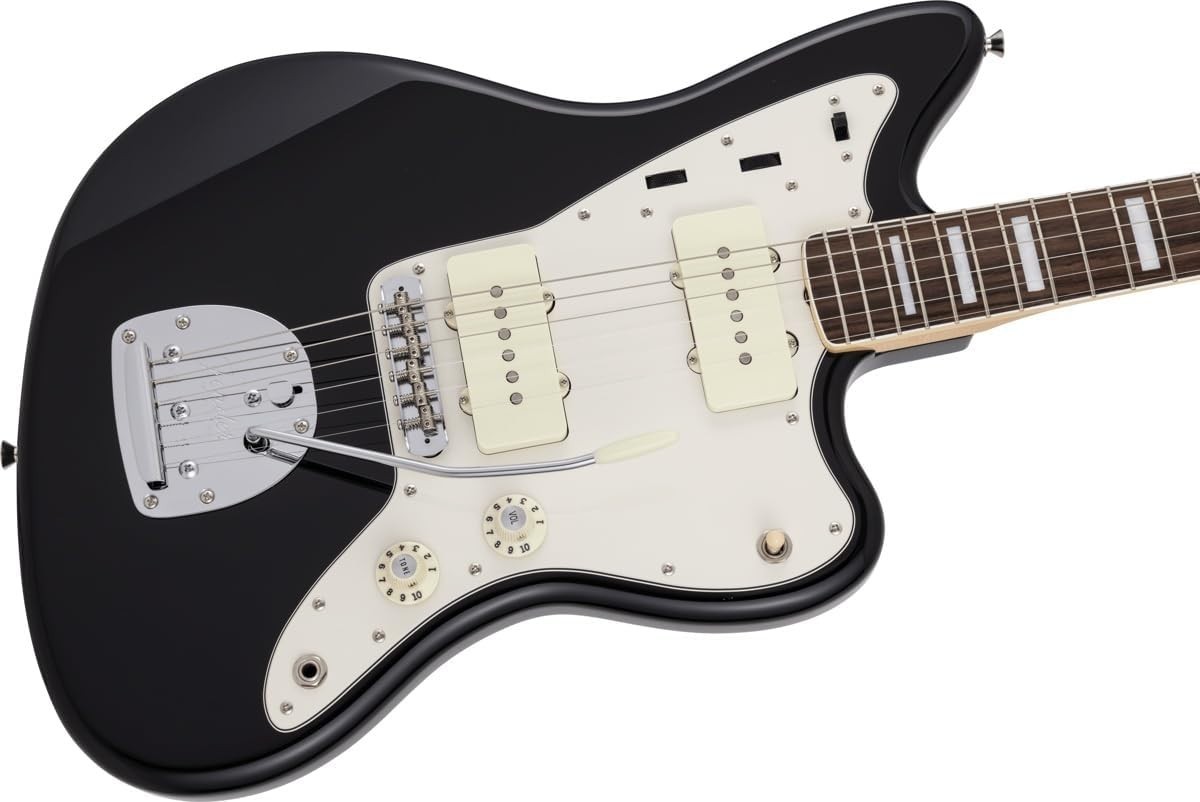 Fender Made in Japan Traditional Late 60s Jazzmaster Black Electric Guitar NEW