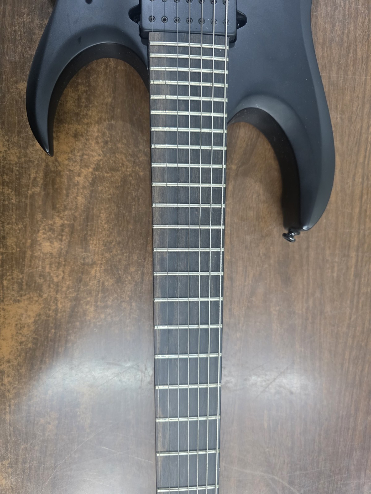 Ibanez RGDRB71BKF RGD Iron Label 7-String Guitar – Black