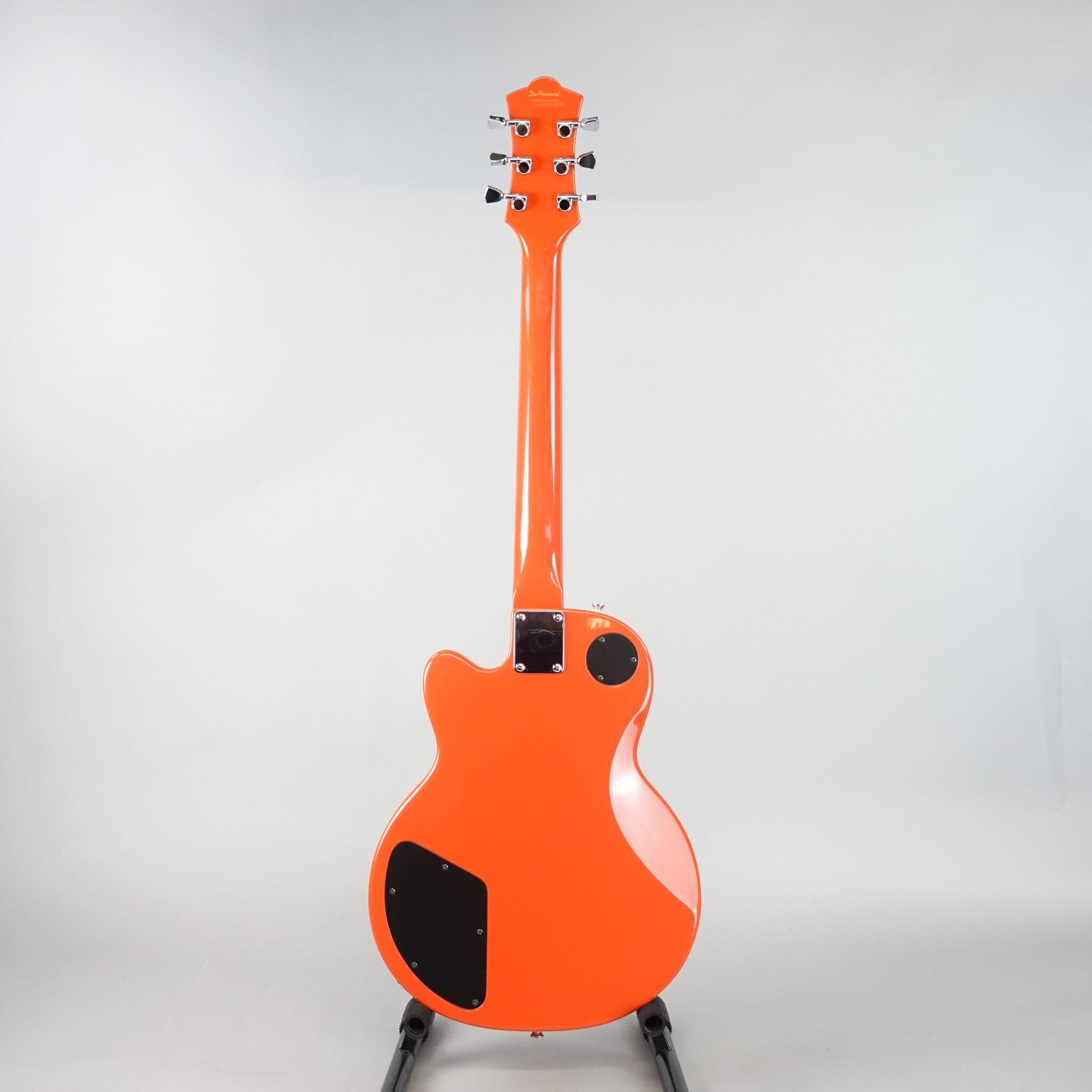 DeArmond M66 Solid Body Electric Guitar – Fiesta Red (Used)