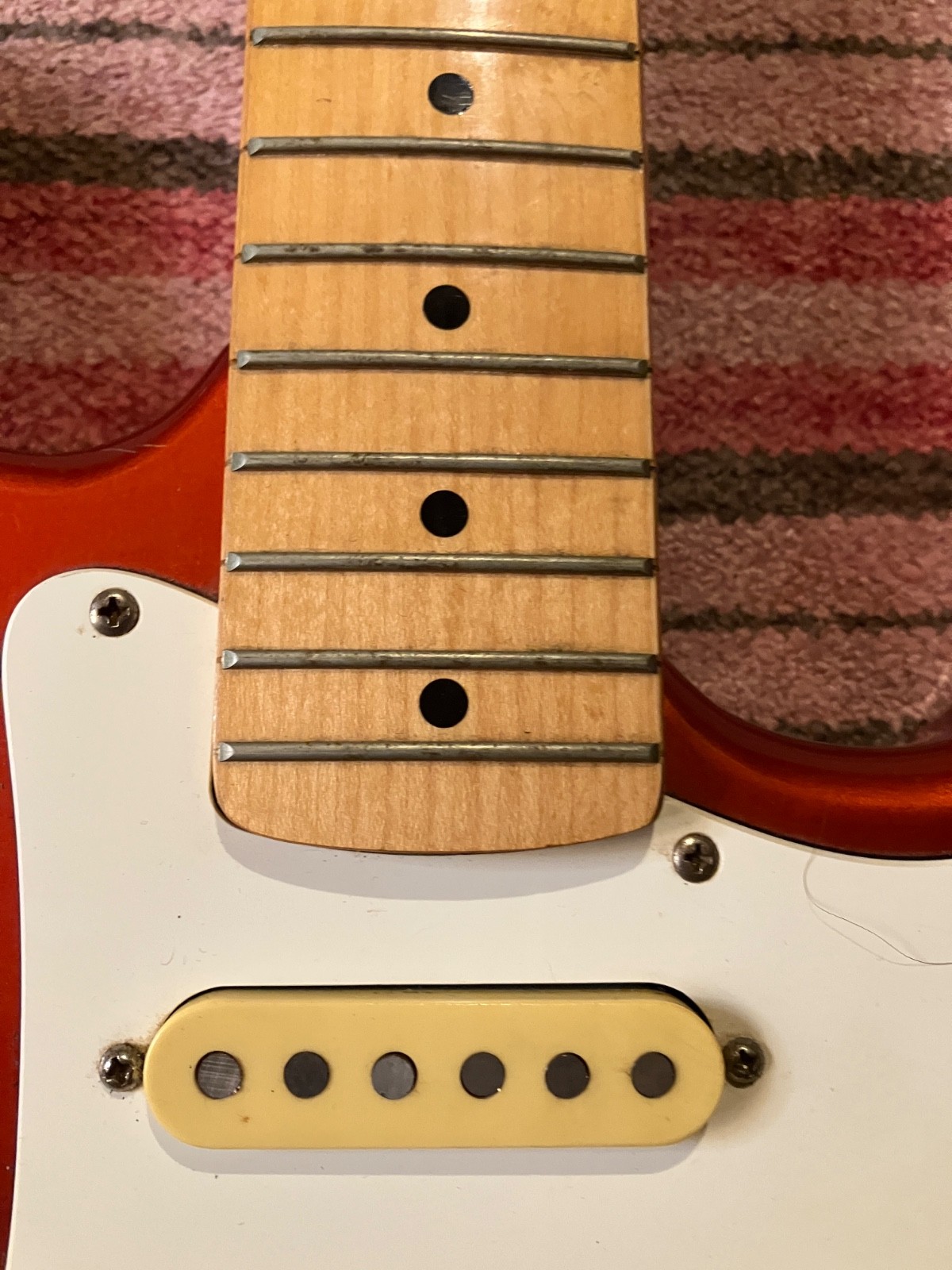 80’s Hondo Fame Mastercaster 003 Strat Style Guitar Husk Parts/Project