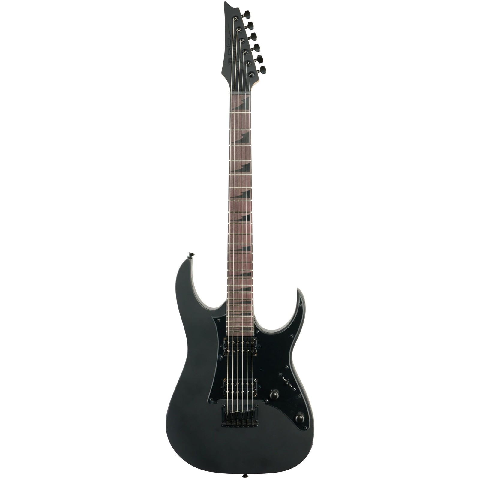 Ibanez GRGR131DX Gio Electric Guitar, Purpleheart Fingerboard, Black Flat