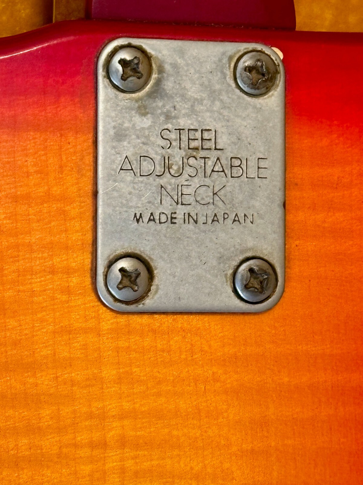 1970 Epiphone WILSHIRE Flame Thru Body!