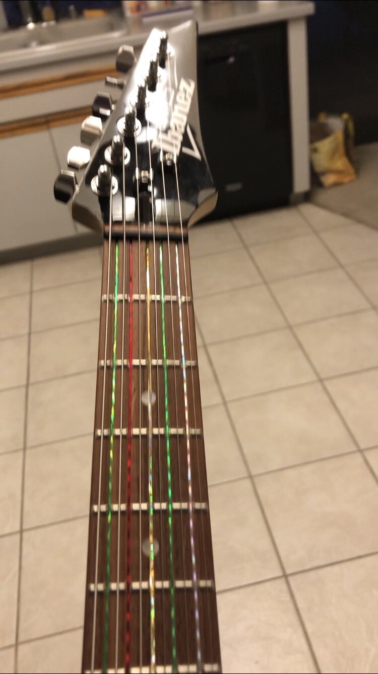 @groovefretboard Ibanez GRX20 Electric Guitar 🎸🤘🏽FretCorner Bends/ Pulloffs⭐️