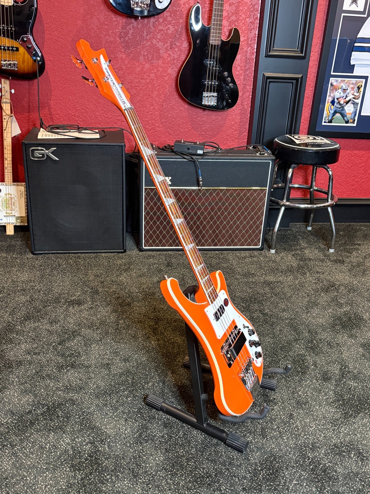 Rickenbacker 4003 OrangeGlo Custom Shop ANDY BABIUK’S FAB GEAR #7 of 30 MINT