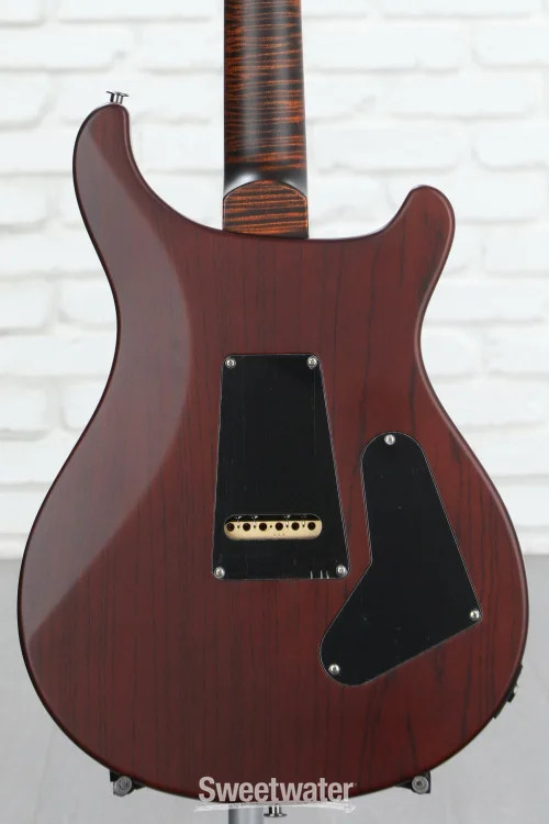 PRS Wood Library Custom 24 Left-handed 10-Top Electric Guitar – Orange Tiger