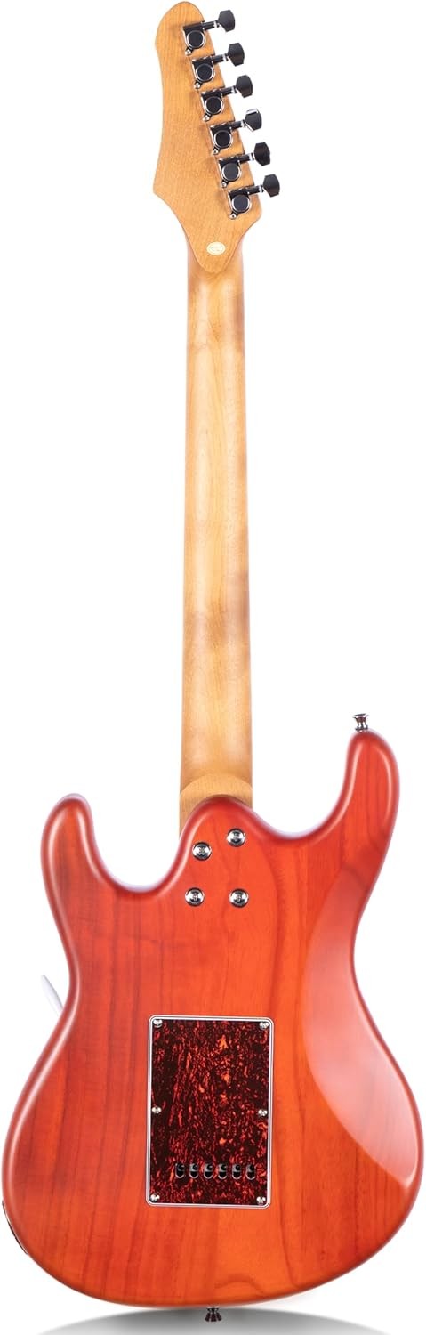 Solid Body Electric Guitar Modern Body Paulownia Wood Professional Guitar