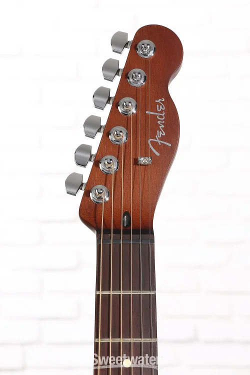 Fender Acoustasonic Standard Telecaster Acoustic-electric Guitar – Black