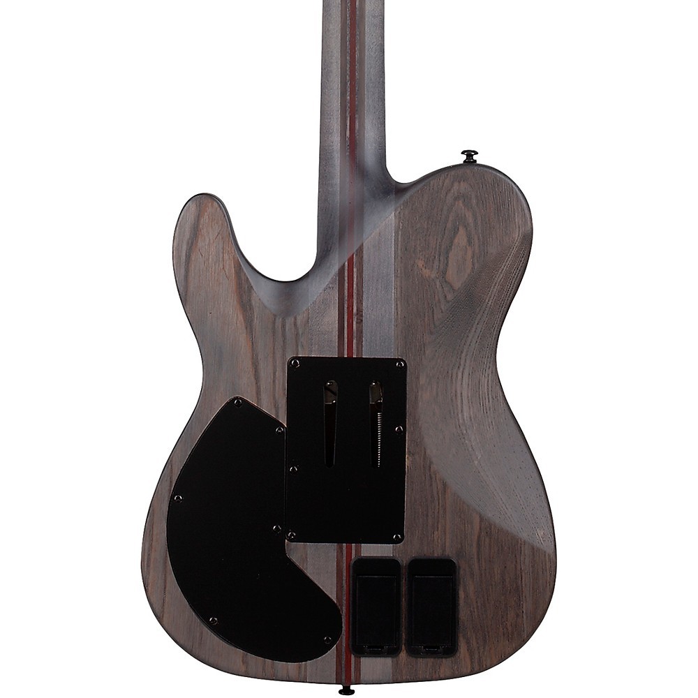 Schecter Guitar Research PT FRS SLS Elite Evil Twin Electric Guitar Satin Black