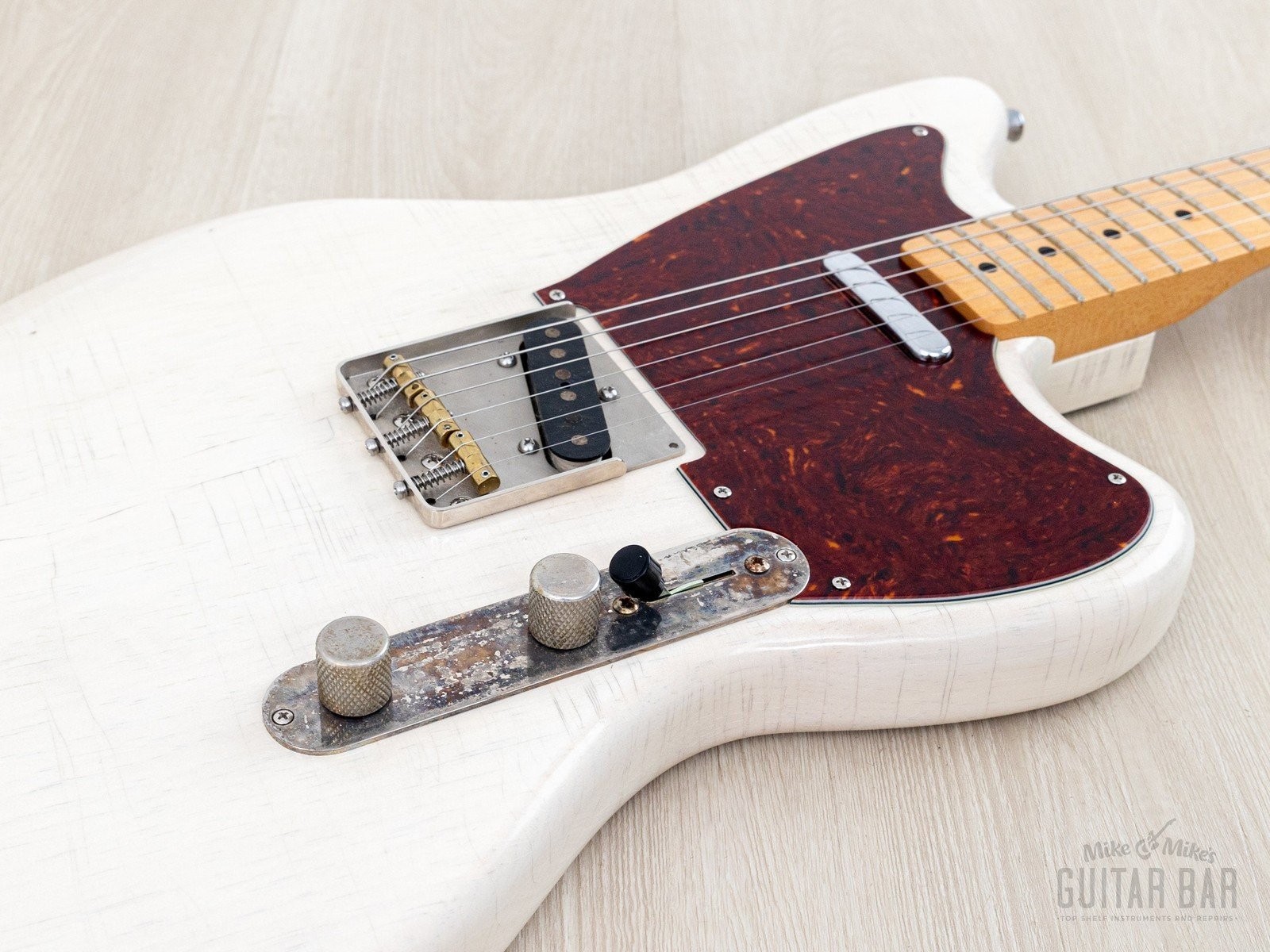 2018 Fender + MJT Telemaster Partscaster Lacquer Relic w/ Baja 50s Neck, Case