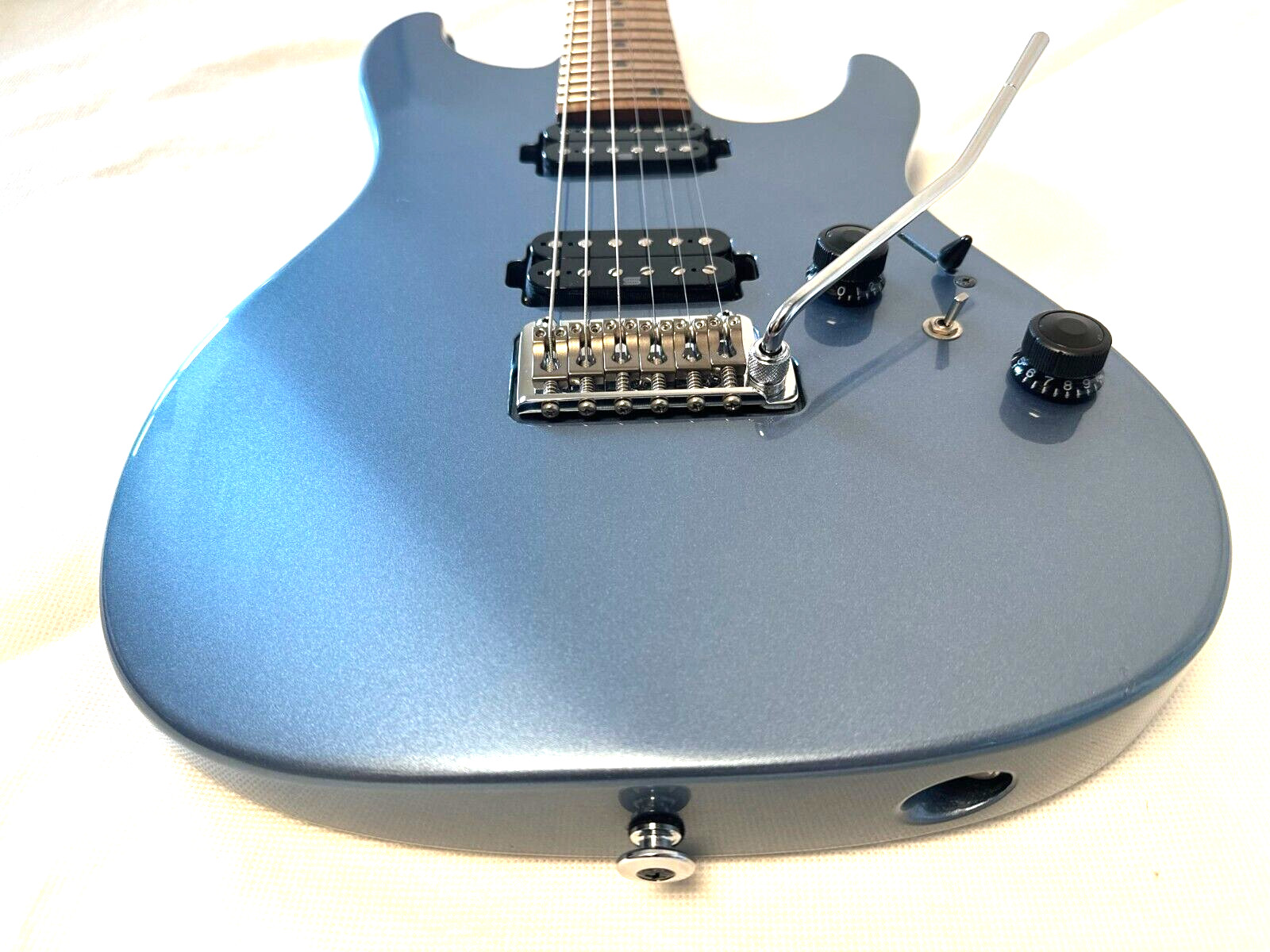 Ibanez Prestige AZ2402 Guitar Ice Blue Metallic Made in Japan