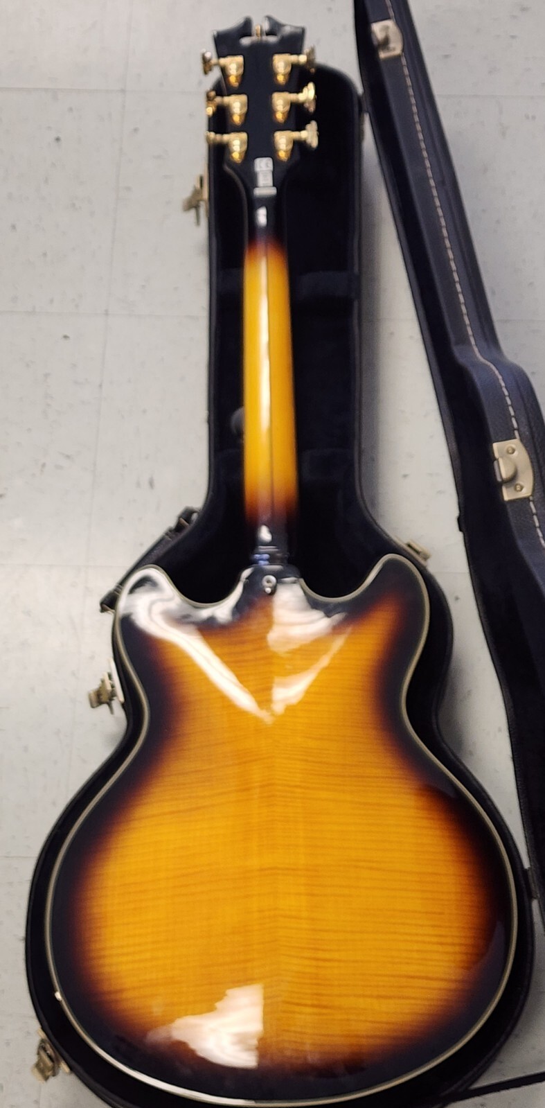 D’Angelico Excel EX-DC Tobacco Burst With OHSC