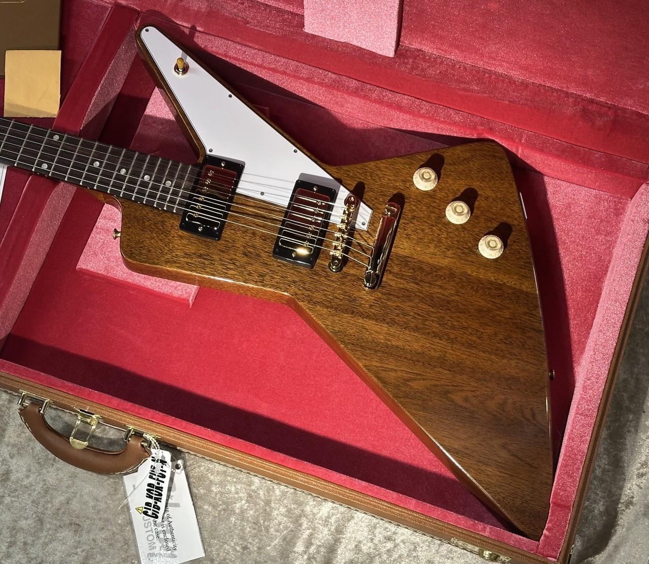 Gibson Custom Shop 1957 Mahogany Futura Reissue VOS Antique Natural s n 76883 3.