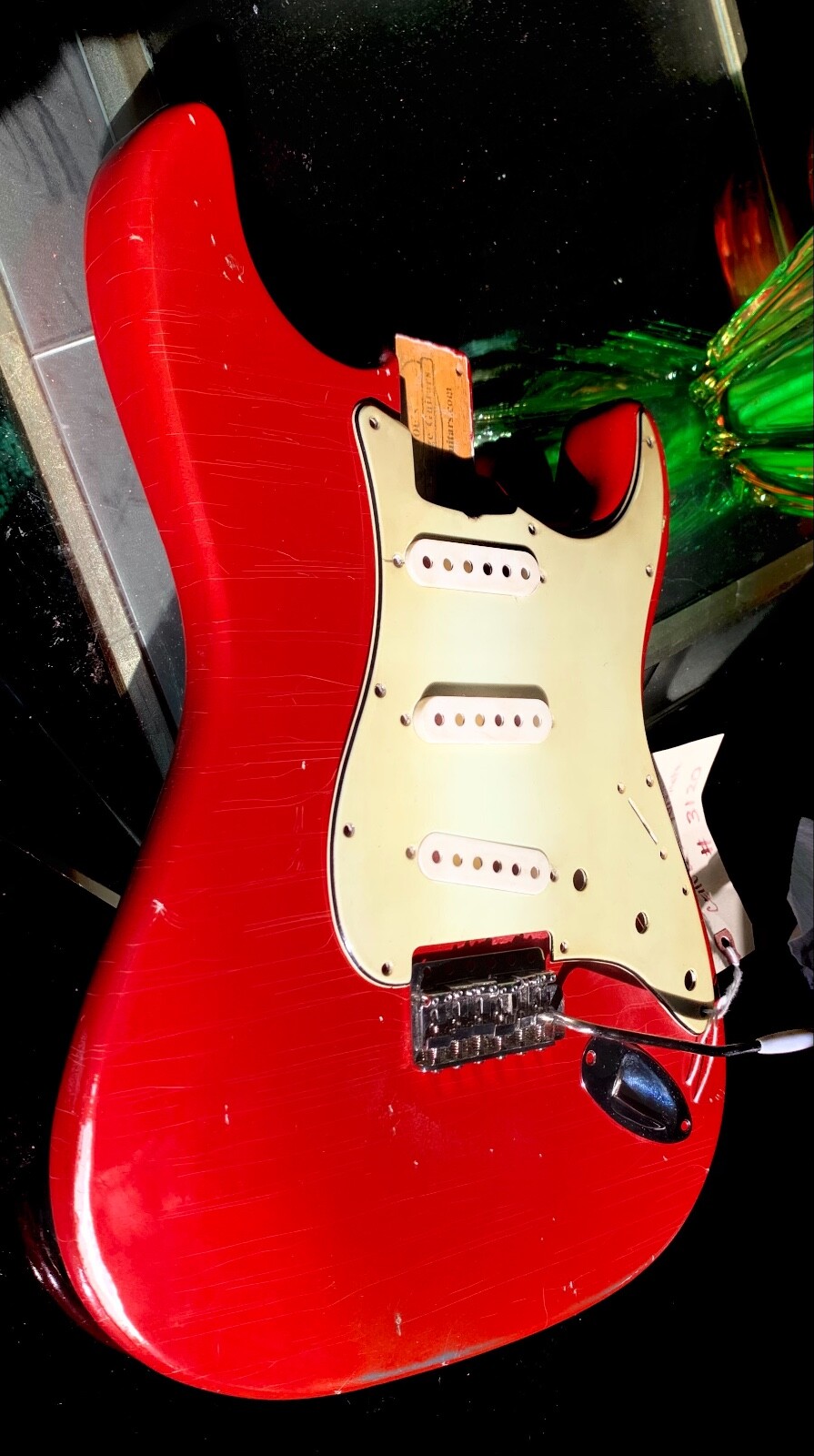 STRAT BODY RELIC 60s NitroThinSkinLacquer APPLE RED order yours JVGuitars