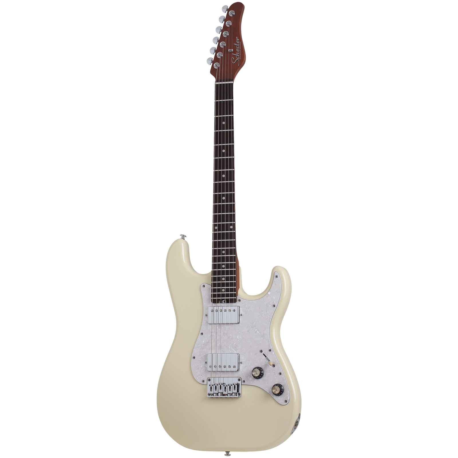 Schecter Jack Fowler Traditional HT Electric Guitar, Ivory