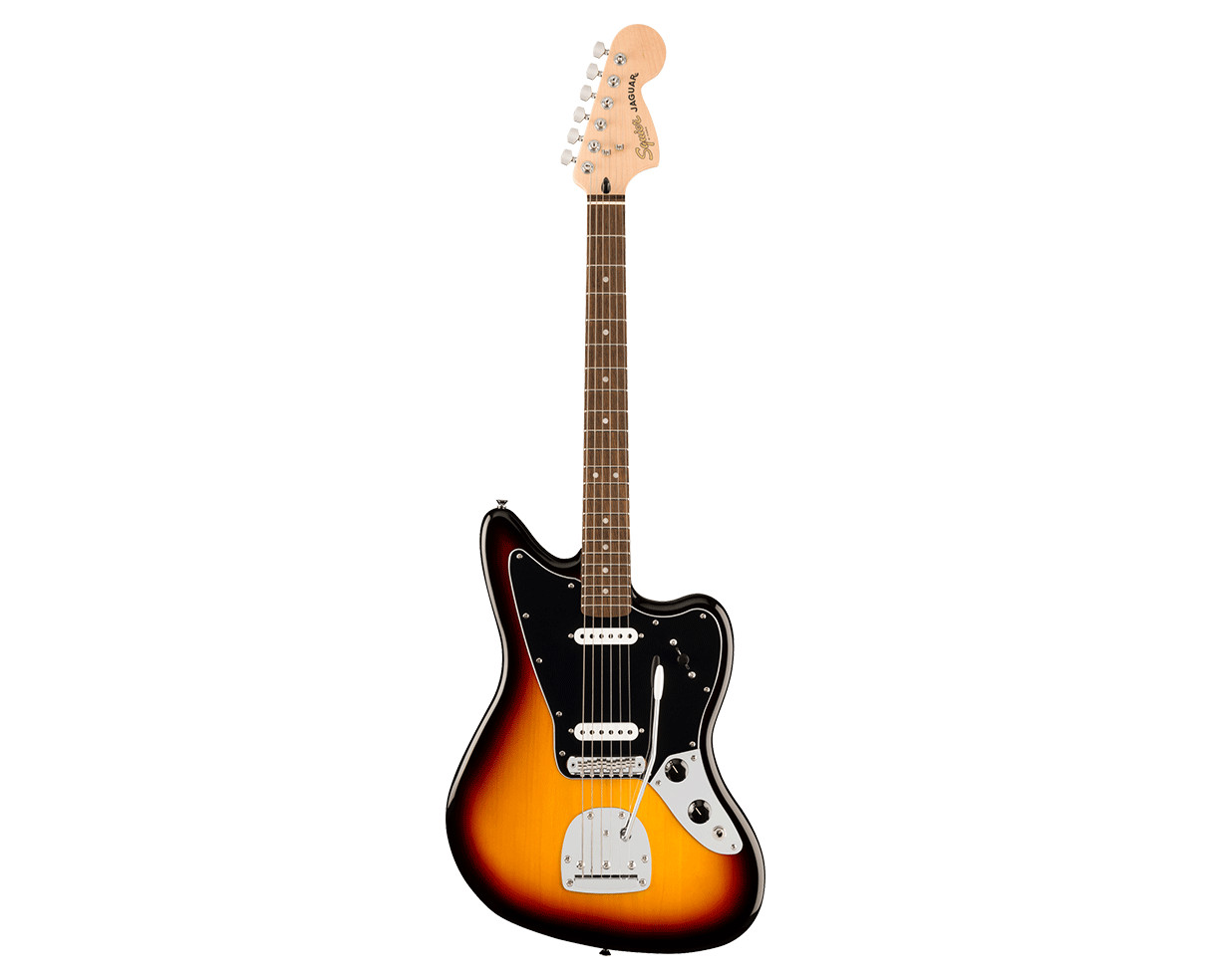Squier Affinity Jaguar – 3-Color Sunburst w/Laurel FB