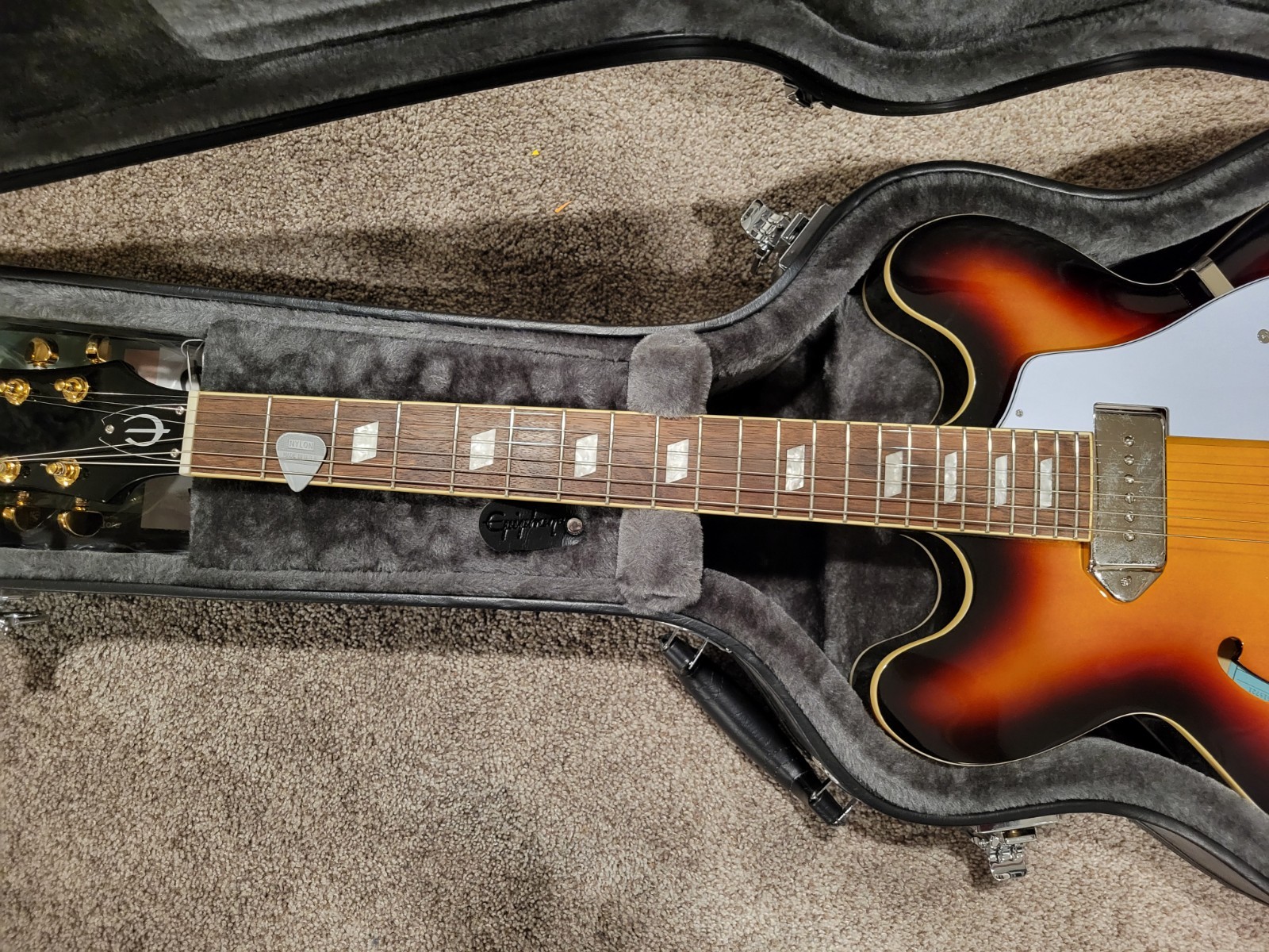Epiphone Casino Reissue 2022 Vintage Sunburst UPGRADES