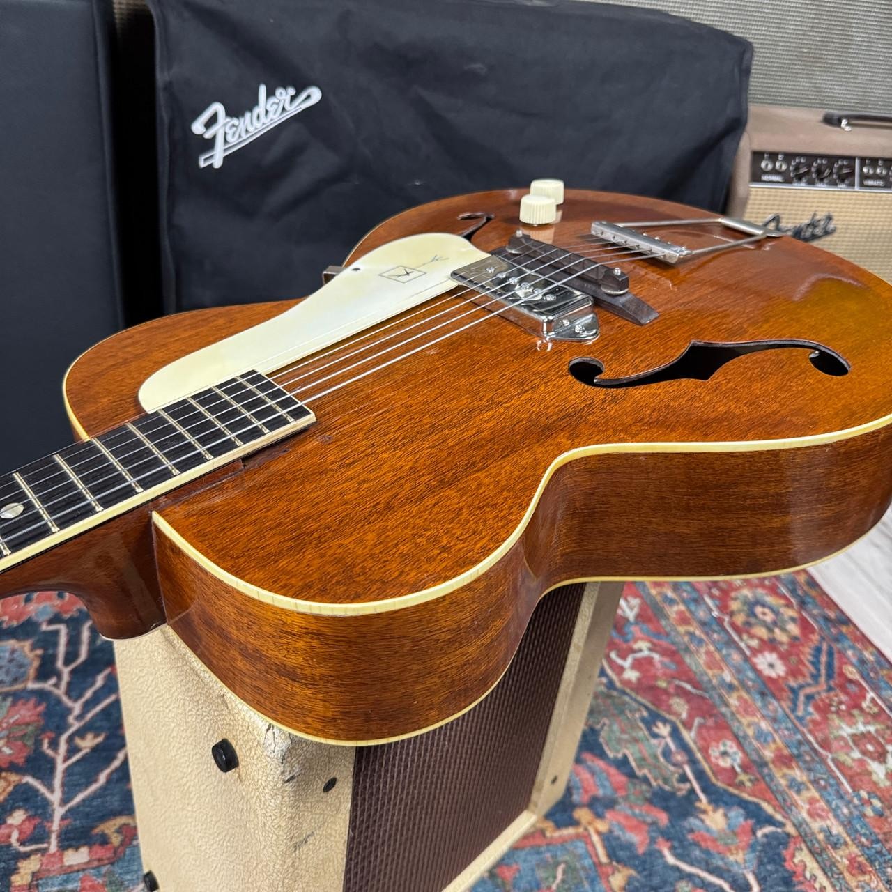 *Video* 1960’s Kay N-1 Hollowbody w/Fralin P-90 Mahogany