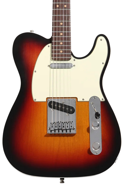 Fender American Ultra Luxe Vintage ’60s Telecaster Custom Electric Guitar –