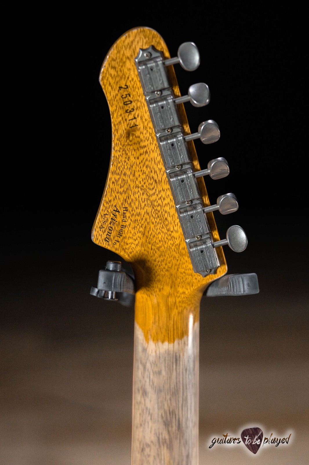 Fano PX6 Alt de Facto Korina Set Neck Lollar Firebird/Mini HB – Vintage Amber