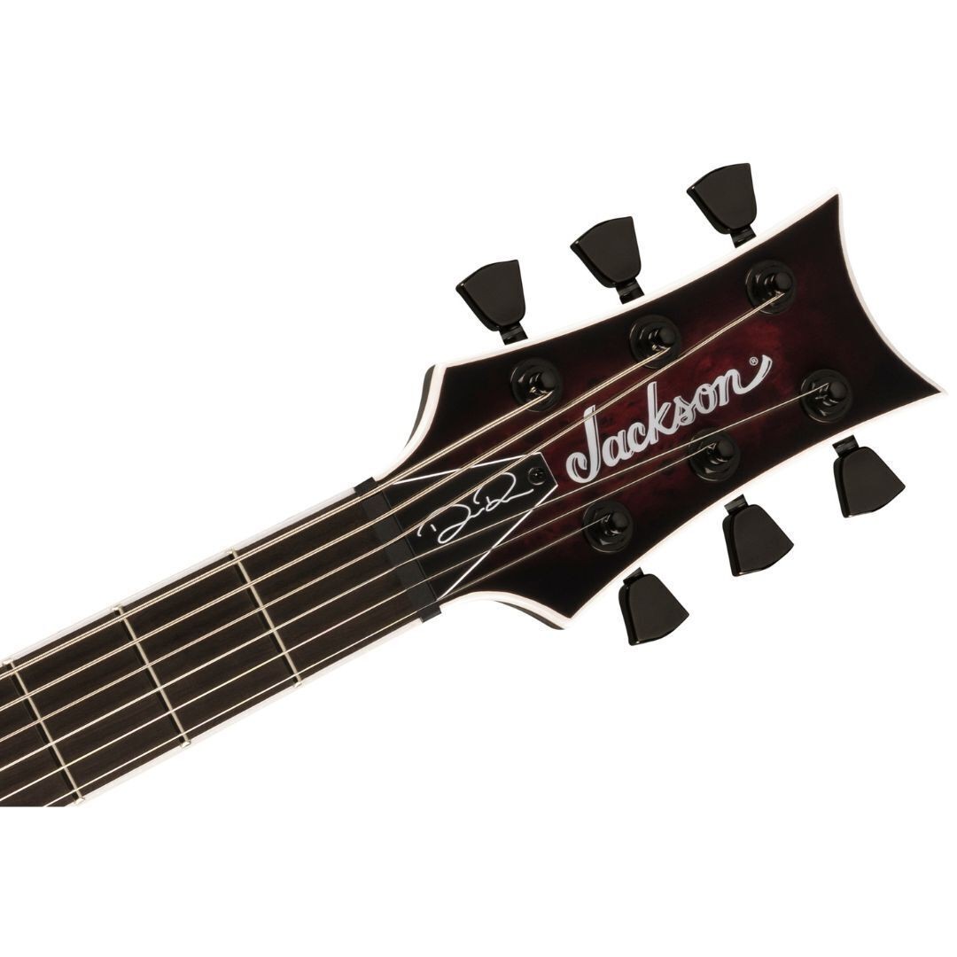 Jackson Pro Signature Diamond Rowe DR24MG EVTN6 Dark Rose Electric Guitar